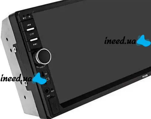 Универсальная автомагнитола 2Din Pioneer 7018B  сенсорная с пультом, Автомобильный плеер Пионер с сенсорным экраном 7 дюймов