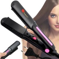 Iron Straightener for Hair Alignment Domotec MS-4905 30W Curling iron for styling and Straightening with Fast Heater Ceramic device forceps 