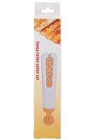 Roller Cutter Cutter Set Kitchen Pastry Knife Dough Wheel with Replaceable Discs 15.7cm Divider Cutter for Noodles, Pizza and Dough White