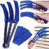 Window Blind Cleaner Duster Brush is a triple brush for cleaning and cleaning radiators from dust with microfiber nozzles
