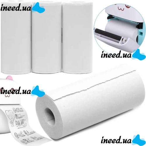 MAG-773 Mobile Thermal Printer Paper White semi-matte thermal paper for Portable Children's mini printer 5.7 x 3 cm