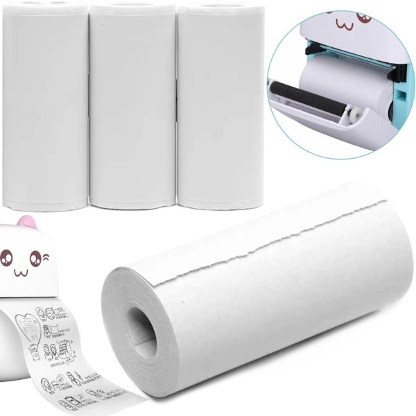 MAG-773 Mobile Thermal Printer Paper White semi-matte thermal paper for Portable Children's mini printer 5.7 x 3 cm