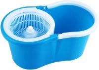 Комплект швабра с самоотжимом и ведром Magic Mop 360 (Меджик Моп) телескопическая швабра с Spin Mop с насадкой из микрофибры Easy Mop 360, Rotary Mop