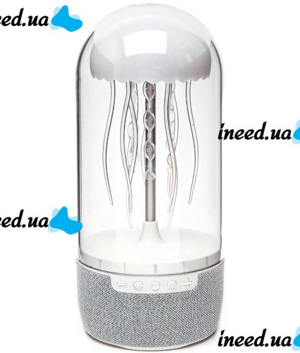 Portable Bluetooth Speaker Nightlight Jellyfish Jellyfish Speakers MAX 113 Tabletop Wireless Bluetooth Light with RGB Light and SD Card by USB