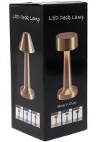 Світлодіодна настільна лампа гантеля Led Desk Lamp WC100G барний світильник нічник 3 режими світіння з сенсорним датчиком для спальні, ресторану, кафе