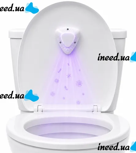 Дезинфицирующий стерилизатор для туалета с УФ-лампой UV Toilet Sterilizer LT-3005 ультрафиолетовый дезинфектор для унитаза с датчиком движения XL-659