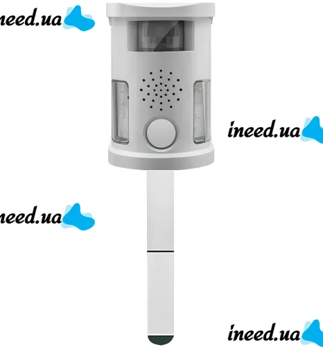Багатофункціональний відлякувач тварин Pest Repeller Aosio AN-B010 ультразвуковий пристрій з індикатором і датчиком руху від мережі