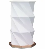 Настольный складной ночник Rotating Lamp XZ-06 аккумуляторный раскладной светильник, бумажная лампа трансформер с сенсорным управлением от USB