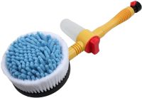 Обертається насадка для шланга Water Blast Cleaner Roto Brush MC - 1065 комплект для миття та чищення з щіткою з мікрофібри і резервуаром для авто