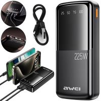 Awei P13K 20000mah 22.5W 2 USB TYPE-C Power Bank Portable Charger with Fast Charging and Indicator, external battery pobank