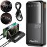 Awei P13K 20000mah 22.5W 2 USB TYPE-C Power Bank Portable Charger with Fast Charging and Indicator, external battery pobank