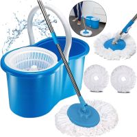Комплект швабра с самоотжимом и ведром Magic Mop 360 (Меджик Моп) телескопическая швабра с Spin Mop с насадкой из микрофибры Easy Mop 360, Rotary Mop