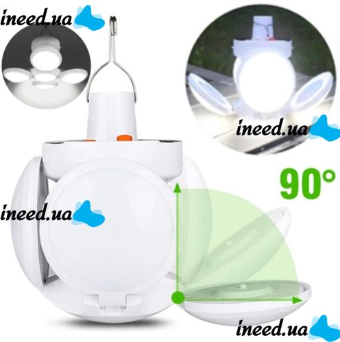 Универсальный складной фонарь Solar Emergency Charging Lamp BL-2029 подвесная LED лампа для кемпинга с USB, аккумуляторная на солнечной батареи