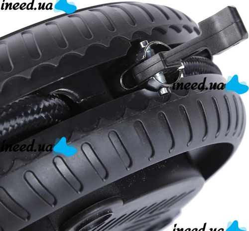 Car compressor in the shape of a wheel Air Compressor H0248 260PSI 12V car compressor, pump with pressure gauge for tire pressure monitoring, car wheels