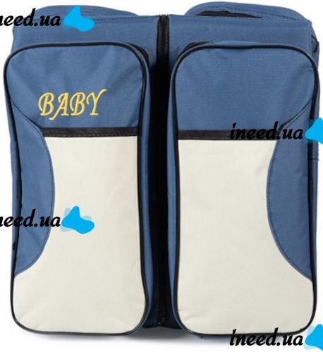 Folding Baby Carrier Bag Baby Bed and Bag Multifunctional Folding Transformer Bag, Baby Carrier Bed Up to 12 Months