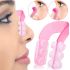 Nose Up clip clip for correcting and improving the shape of the nose, cosmetic device fixator, rhinocorrector for tightening the skin of the face Pink