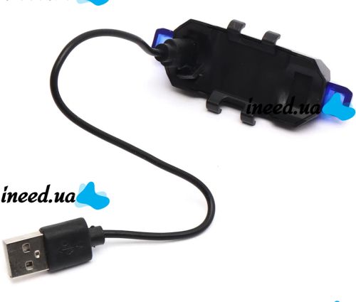 Bike Light SD-616 rechargeable bike light with rear stop Bike Light SD-616 rechargeable bike light, bike stop signal on the bike frame 4 modes of operation from USB