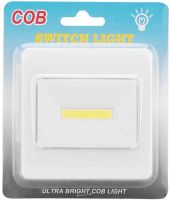 Світлодіодний настінний LED світильник COB UP! LP-9102E на батарейках light switch бездротовий переносний вимикач, підсвічування на магніті липучці