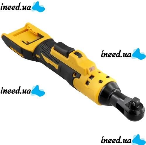 Акумуляторний кутовий гайковерт тріскачка DeWalt DCF512D1 48V безщітковий електроінструмент для відкручування і закручування болтів і гайок 1/2 X-474