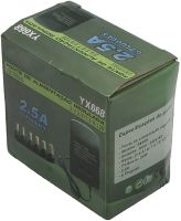 Универсальный сетевой адаптер 12V 2.5А 7in1 SL-668 30W блок питания с регулировкой переменного тока с переходниками и защитой от перегрузки YX-668