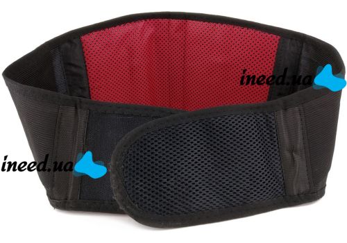 Согревающий пояс для спины Lumbar Brace NY-16 турмалиновый лечебно-согревающий эластичный бандаж для поддержки поясницы с подогревом на липучке