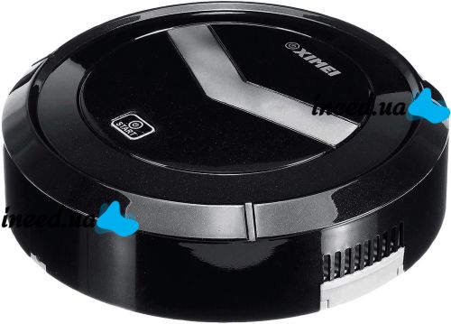 Розумний смарт робот пилосос Ximei Smart Robot 102 PRO 1200mAh 1500W акумуляторний самоубирающийся робот-пилосос для сухого прибирання будинку Чорний