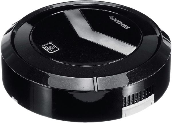 Умный смарт робот пылесос Ximei Smart Robot 102 PRO 1200mAh 1500W аккумуляторный самоубирающийся робот-пылесос для сухой уборки дома Черный