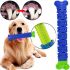 Dog Gum Cleaning Toothbrush Chewbrush Ardemer Self-cleaning Rubber Dog Bone Chewing Toy Tooth Bone 25*4.5cm Blue