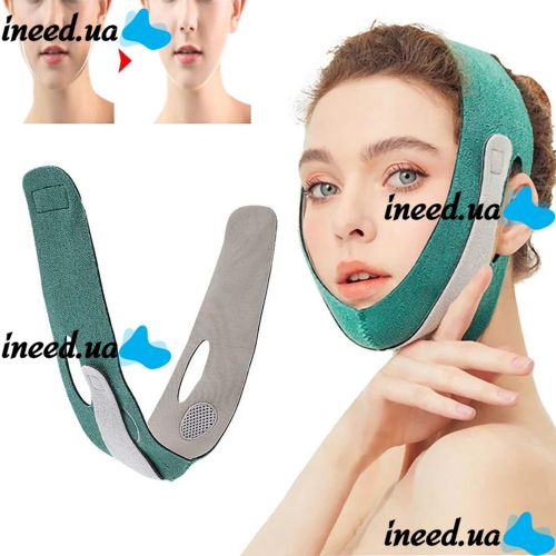 Tightening mask bandage for correcting the oval of the face SeeYouth, Reusable rejuvenating V-shaped lifting mask, Cosmetic tape for the chin