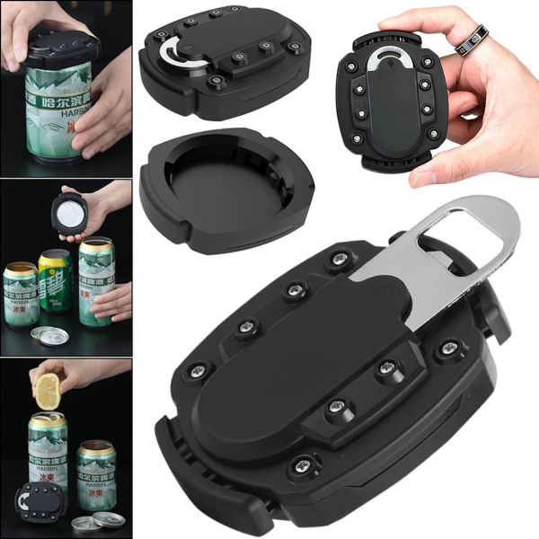 Открывалка для банок Can Opener LY-451 2 в 1 многофункциональная винтовая открывалка для пивных бутылок, кухонная открывашка для банок LY451