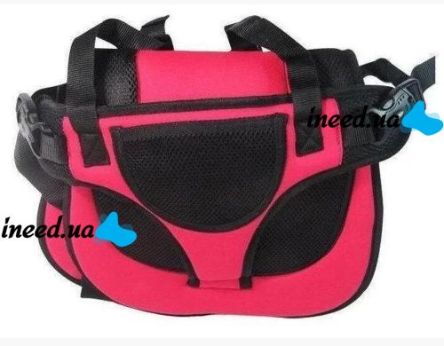 Child Frameless car seat Multi Function Car Cushion Red, Universal car seat for a child in a car up to 25 kg, Comfortable car seat