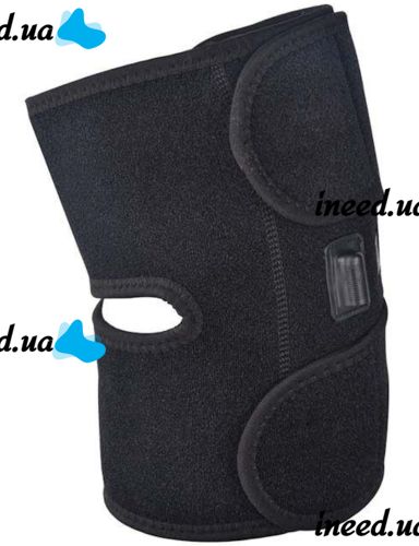 Universal Bandage Knee Warmer ThermaFix TP-02 Heated by USB, Warming Knee and Shoulder Pad 3 Modes 5V Black