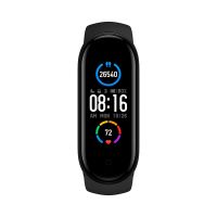 Фитнес браслет Smart Band M5 black Xiaomi Mi Band 5 Hey Plus цветной М5 шагомер, измерение давления и пульса черные, смарт часы watch здоровья