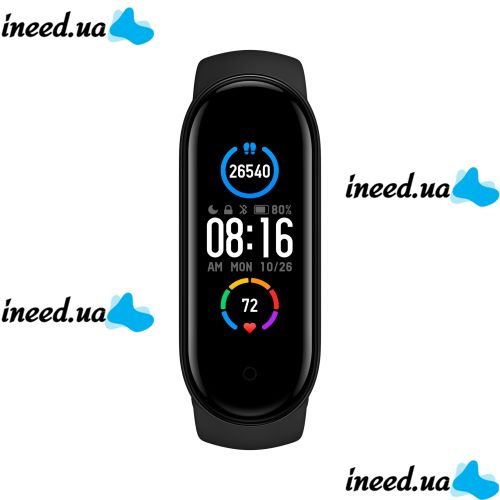 Фитнес браслет Smart Band M5 black Xiaomi Mi Band 5 Hey Plus цветной М5 шагомер, измерение давления и пульса черные, смарт часы watch здоровья