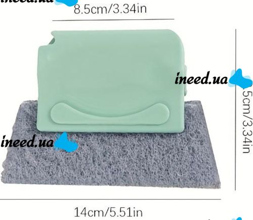 Вузька щітка Cleaning brush Healifty AND140 для чищення важкодоступних місць віконних і дверних рам, Губка скребок для стиків і щілин вікна
