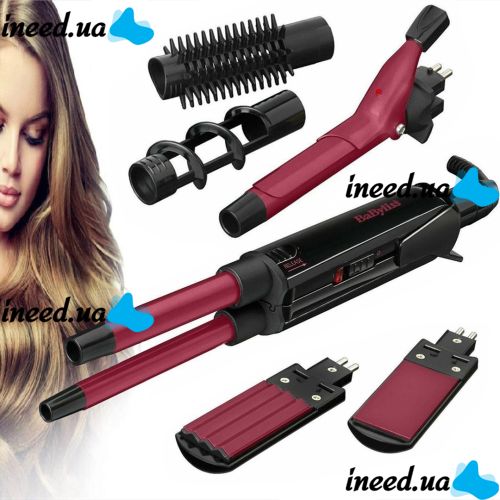 Мультистайлер для укладки волос Umate pro Ceramic 12 In 1 Styler, Выпрямитель утюжок плойка для завивки и выпрямления волос со сменными насадками