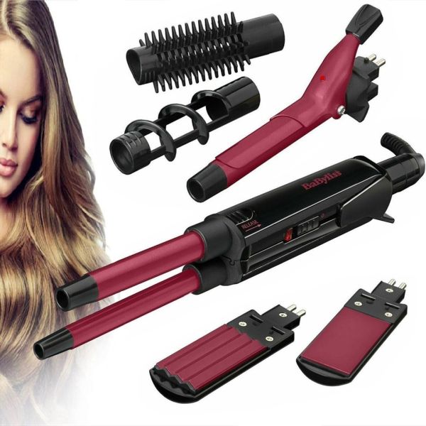 Мультистайлер для укладки волос Umate pro Ceramic 12 In 1 Styler, Выпрямитель утюжок плойка для завивки и выпрямления волос со сменными насадками