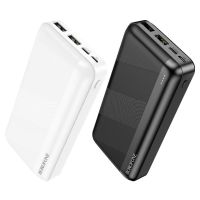 Зовнішній акумулятор повербанк Power Bank Borofone Bj27a 20000mAh 15W 2USB TYPE-C з швидкою зарядкою, портативний зарядний пристрій батарея 3 виходи