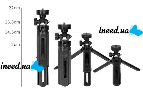 Кольцевая USB LED лампа Bracket Fill Light Live K315 16см 6" со штативом и двумя держателями настольная светодиодная Multi-Position Ring Broadcasting