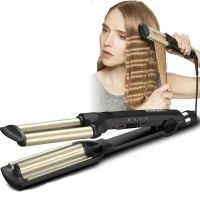 Babyliss Pro GBR Wave Envy DT-2021 professional triple wave flat iron for hair styling with temperature controller Babyliss Styler