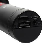 Беспроводной караоке микрофон WSTER WS-1816 Bluetooth USB AUX FM со встроенной колонкой и 4 тембрами голоса на аккумуляторе с динамиком WS1816 Черный