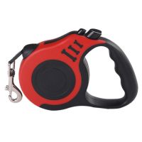 Автоматичний висувний повідець рулетка Trox TR-30 для вигулу собак 3м з блокуванням, Маленький повідець-рулетка для прогулянок із собаками до 12 кг