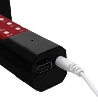 Бездротовий караоке мікрофон WSTER WS - 1828 Bluetooth USB AUX FM з вбудованою колонкою і 4 тембрами голосу на акумуляторі з динаміком Ws1828 Чорний