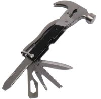 Universal Folding Wrench Multitool Hammer Swiss Knife Bell Howell Tac Tool 18 in 1 Pliers, Screwdriver Stainless Steel Saw with Case
