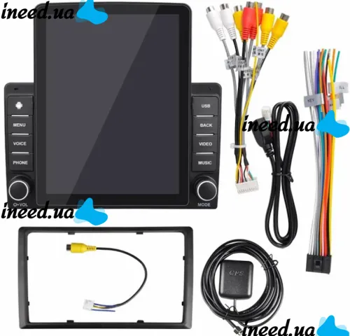 Автомагнітола CML-PLAY Pioneer 9580A 2Din 2DIN 1GB/16GB з сенсорним екраном 9.5" дюймів, Магнітола Android 2Дин GPS Wi-Fi Bluetooth USB в машину