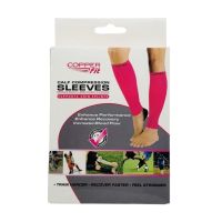 Supportive Compression Leggings Copper Fit Calf Compression Sleeves, Tight-fitting Knee Socks with Calf Fixation, Ankle Support Bandage Pink
