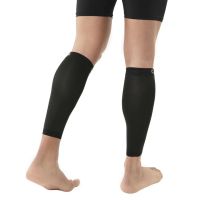 Поддерживающие компрессионные гетры Copper Fit Calf Compression Sleeves, Облегающие гольфы с фиксацией икр, Бандаж для поддержки голени Черные
