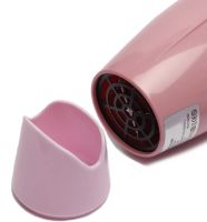 Складаний дорожній фен PRO BaByliss Coco 1000w для укладання і сушіння волосся зі збірною ручкою, насадкою концентратором і терморегулятором Рожевий