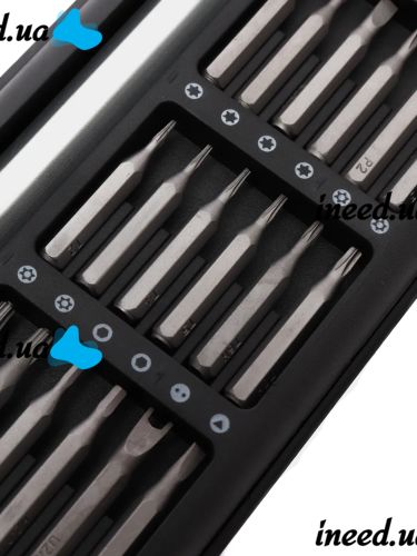 Набір викруток 25 в 1 Phillips Torx Hex Precision DIY з кейсом магнітні біти викрутки для ремонту телефонів міні-чохол набір інструментів викрутка