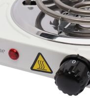Електрична настільна спіральна плита на одну конфорку Hot Plate JX-1010B 1000W, одноконфорочная електроплита 1000Вт з термостатом на 5 положень